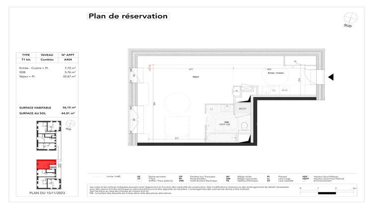 Ma-Cabane - Vente Appartement Aix-les-Bains, 36 m²