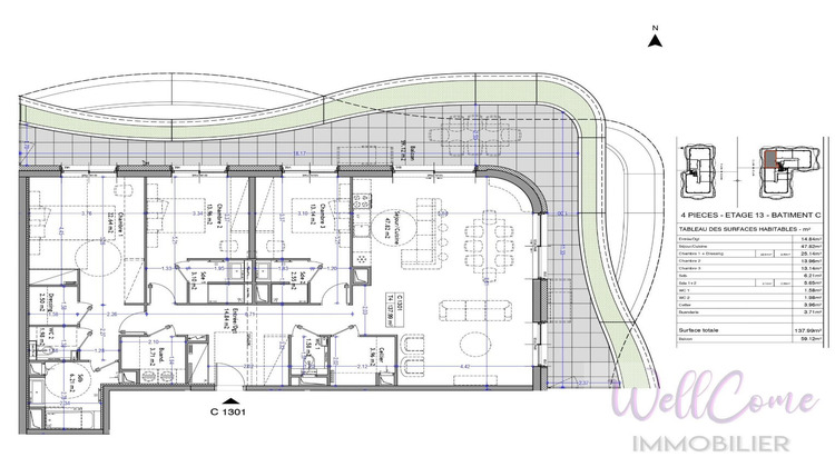 Ma-Cabane - Vente Appartement AIX LES BAINS, 138 m²