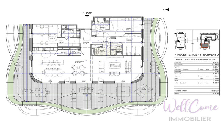 Ma-Cabane - Vente Appartement AIX LES BAINS, 196 m²