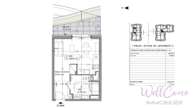 Ma-Cabane - Vente Appartement AIX LES BAINS, 29 m²