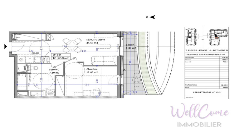 Ma-Cabane - Vente Appartement AIX LES BAINS, 42 m²