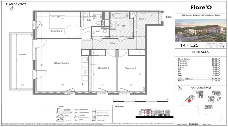 Ma-Cabane - Vente Appartement Aix-les-Bains, 87 m²