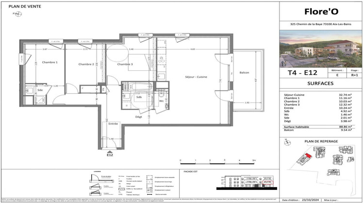 Ma-Cabane - Vente Appartement Aix-les-Bains, 89 m²