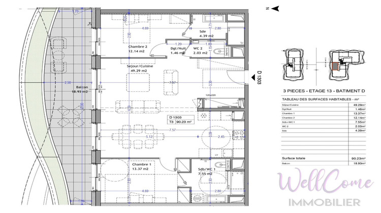 Ma-Cabane - Vente Appartement AIX LES BAINS, 90 m²