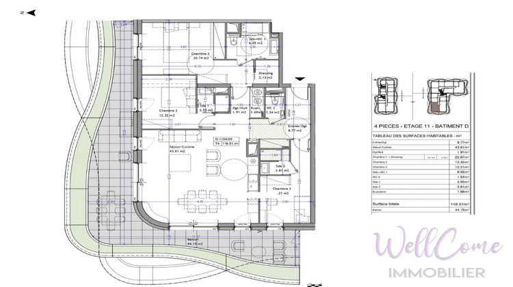 Ma-Cabane - Vente Appartement AIX LES BAINS, 116 m²