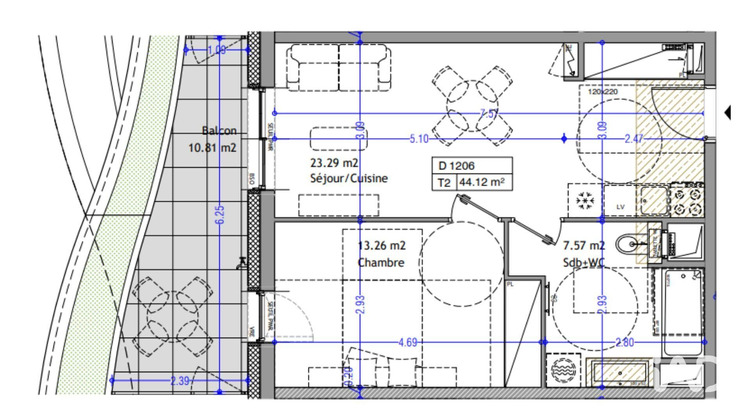 Ma-Cabane - Vente Appartement Aix-les-Bains, 44 m²