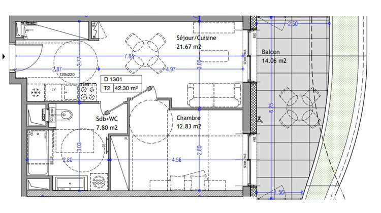 Ma-Cabane - Vente Appartement Aix-les-Bains, 42 m²