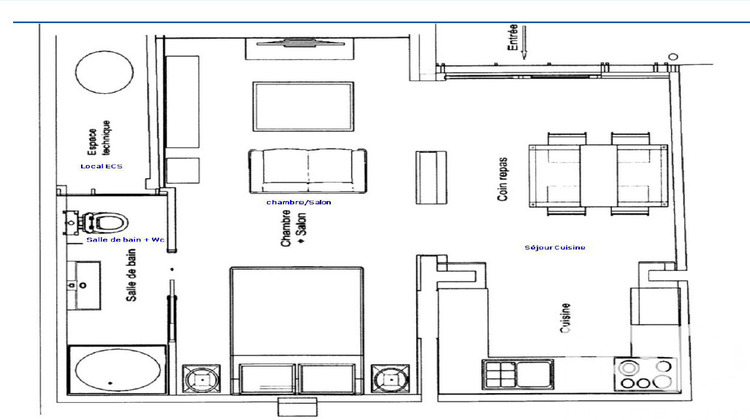 Ma-Cabane - Vente Appartement Aix-les-Bains, 35 m²