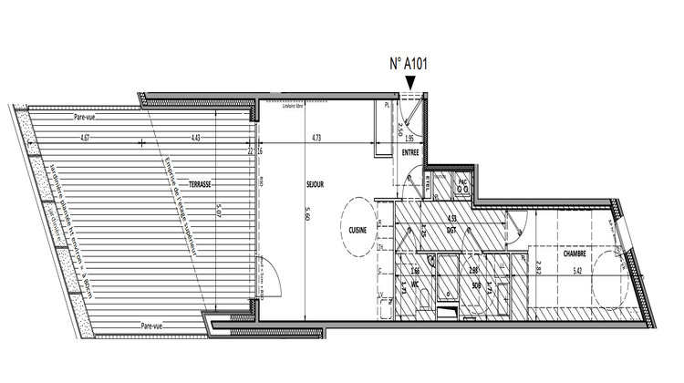 Ma-Cabane - Vente Appartement AIX-LES-BAINS, 61 m²