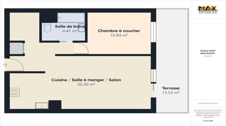 Ma-Cabane - Vente Appartement Ajaccio, 50 m²