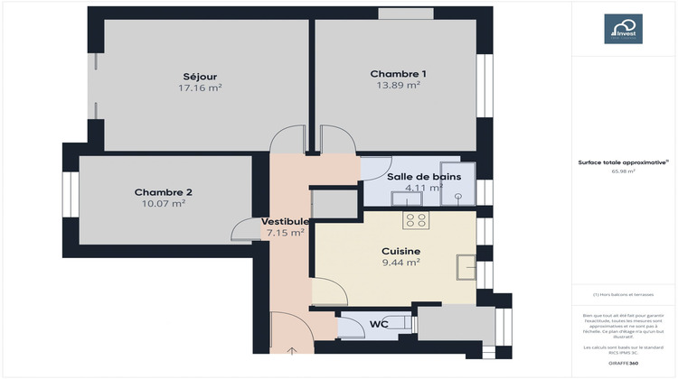 Ma-Cabane - Vente Appartement Ajaccio, 67 m²