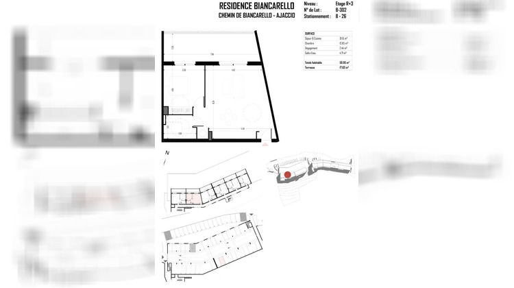 Ma-Cabane - Vente Appartement AJACCIO, 42 m²