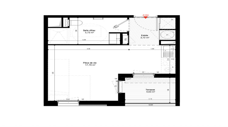 Ma-Cabane - Vente Appartement Ajaccio, 30 m²