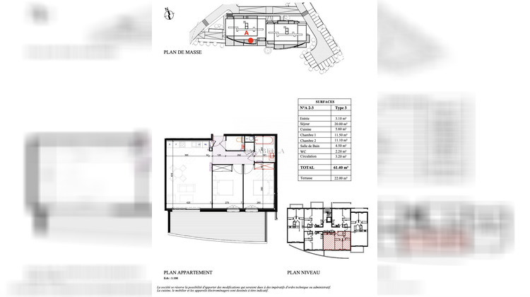Ma-Cabane - Vente Appartement Ajaccio, 61 m²