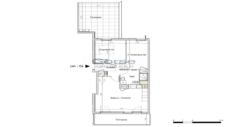 Ma-Cabane - Vente Appartement Ajaccio, 61 m²