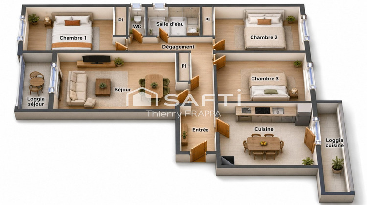 Ma-Cabane - Vente Appartement Ajaccio, 94 m²