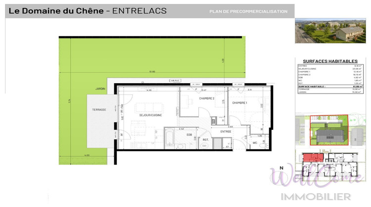 Ma-Cabane - Vente Appartement ALBENS, 61 m²