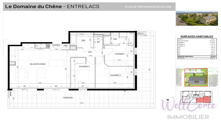 Ma-Cabane - Vente Appartement ALBENS, 81 m²