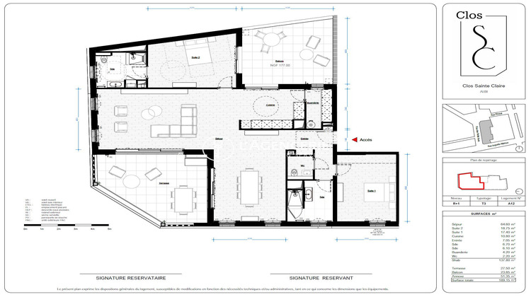 Ma-Cabane - Vente Appartement Albi, 137 m²
