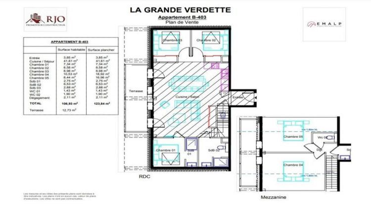 Ma-Cabane - Vente Appartement Albiez-le-Jeune, 123 m²