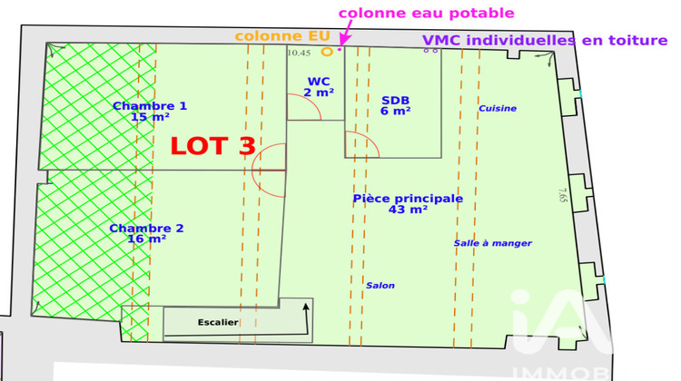 Ma-Cabane - Vente Appartement Albigny-sur-Saône, 80 m²