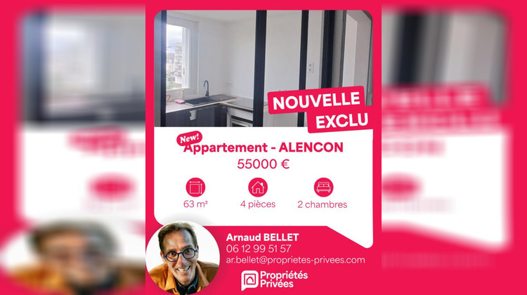 Ma-Cabane - Vente Appartement ALENCON, 63 m²