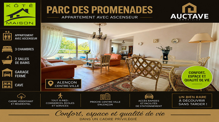 Ma-Cabane - Vente Appartement ALENCON, 107 m²
