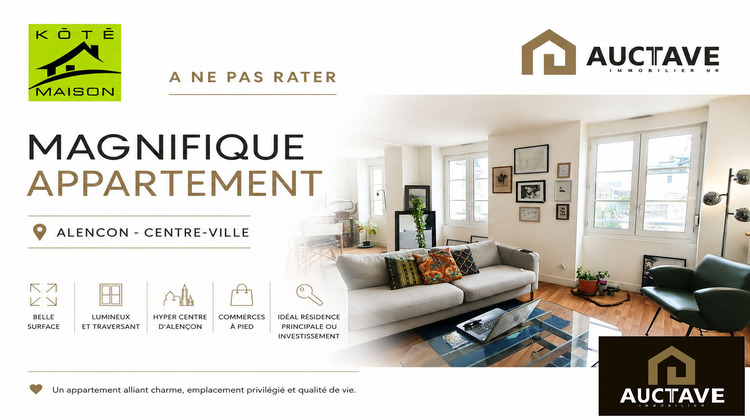 Ma-Cabane - Vente Appartement ALENCON, 83 m²