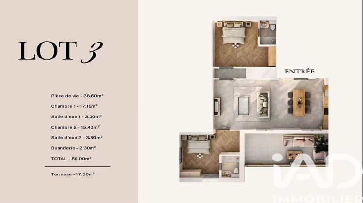 Ma-Cabane - Vente Appartement Alès, 80 m²