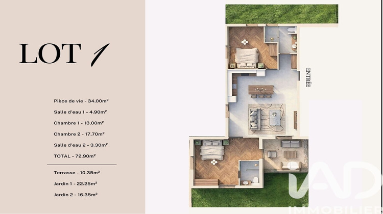 Ma-Cabane - Vente Appartement Alès, 72 m²