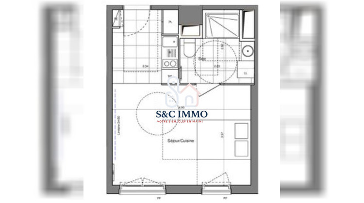 Ma-Cabane - Vente Appartement Alfortville (), 29 m²