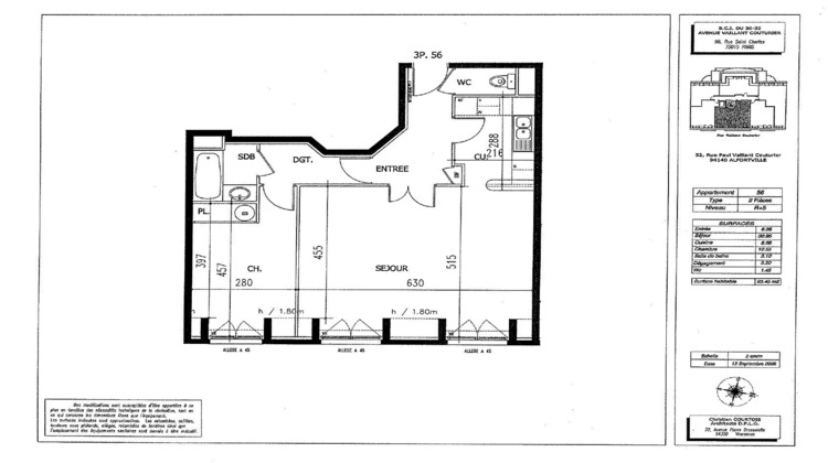 Ma-Cabane - Vente Appartement Alfortville, 62 m²