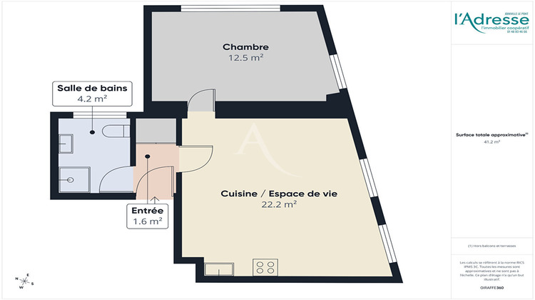 Ma-Cabane - Vente Appartement ALFORTVILLE, 41 m²