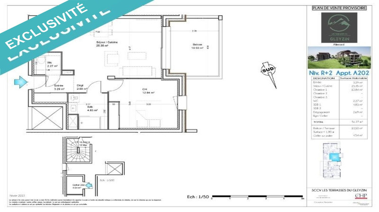 Ma-Cabane - Vente Appartement Allevard, 54 m²