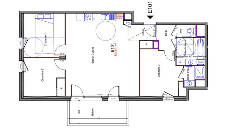 Ma-Cabane - Vente Appartement Allinges, 81 m²