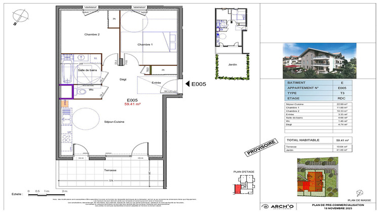Ma-Cabane - Vente Appartement ALLINGES, 59 m²