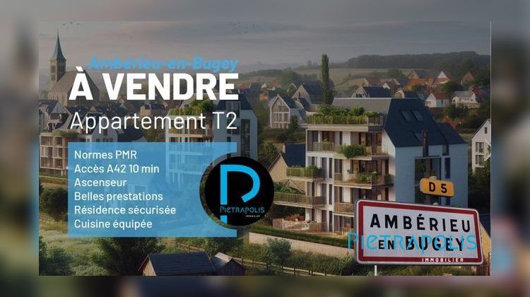 Ma-Cabane - Vente Appartement Ambérieu-en-Bugey, 46 m²