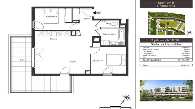 Ma-Cabane - Vente Appartement AMBILLY, 61 m²