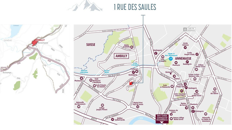 Ma-Cabane - Vente Appartement Ambilly, 90 m²