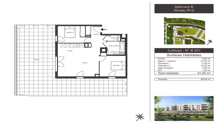 Ma-Cabane - Vente Appartement AMBILLY, 61 m²