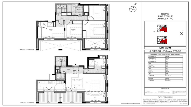 Ma-Cabane - Vente Appartement AMBILLY, 111 m²