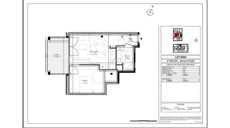 Ma-Cabane - Vente Appartement AMBILLY, 42 m²