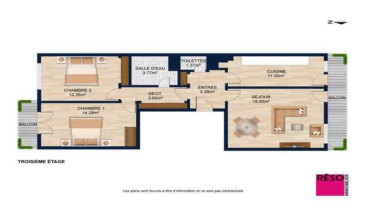 Ma-Cabane - Vente Appartement Ambilly, 71 m²