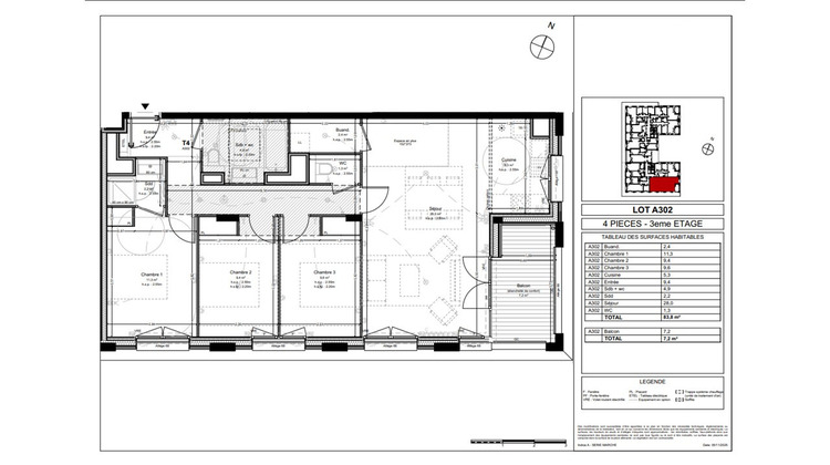 Ma-Cabane - Vente Appartement AMBILLY, 83 m²