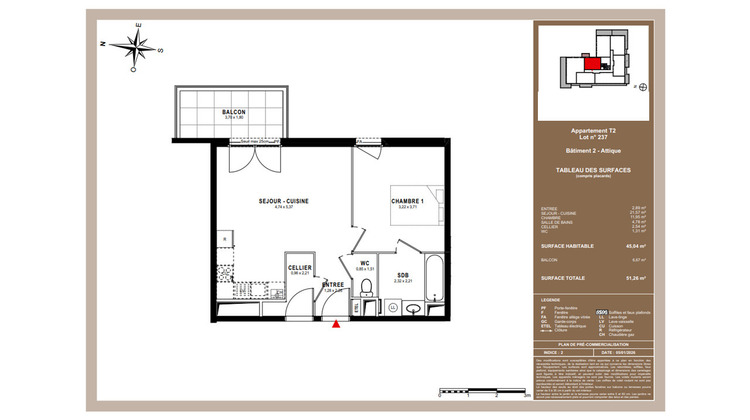 Ma-Cabane - Vente Appartement AMBILLY, 45 m²