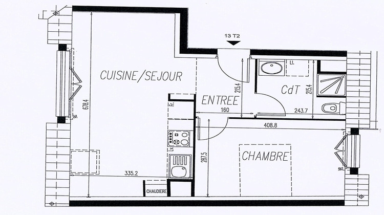 Ma-Cabane - Vente Appartement AMFREVILLE-LA-MI-VOIE, 40 m²