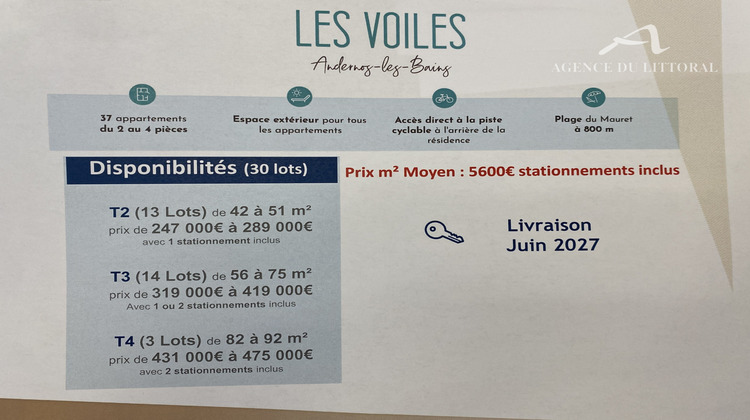 Ma-Cabane - Vente Appartement Andernos-les-Bains, 62 m²