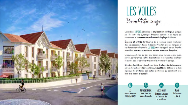 Ma-Cabane - Vente Appartement Andernos-les-Bains, 82 m²