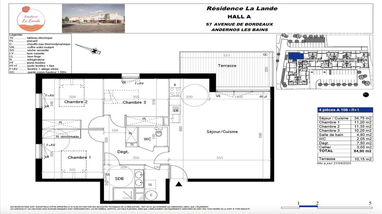Ma-Cabane - Vente Appartement Andernos-les-Bains, 84 m²