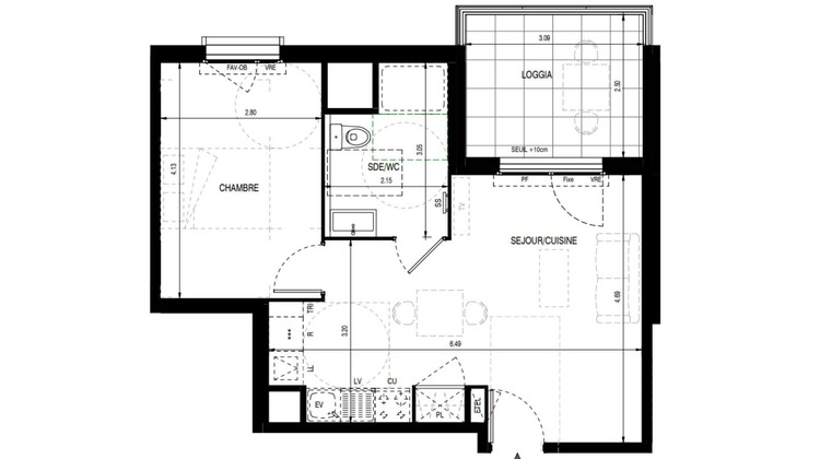 Ma-Cabane - Vente Appartement Andrézieux-Bouthéon, 41 m²